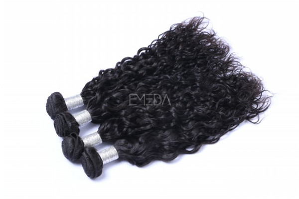 How to wash deep curly  remy hair extensions WJ011